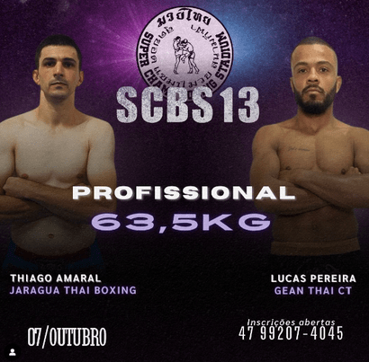 Lucas Pereira entra em ação no SCBS 13 em Jaraguá Do Sul/SC no início de&nbsp;outubro