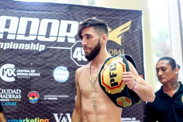 Diogo Sotero se prepara para nova defesa de cinturão do Predador FC em novembro, no México; saiba&nbsp;mais