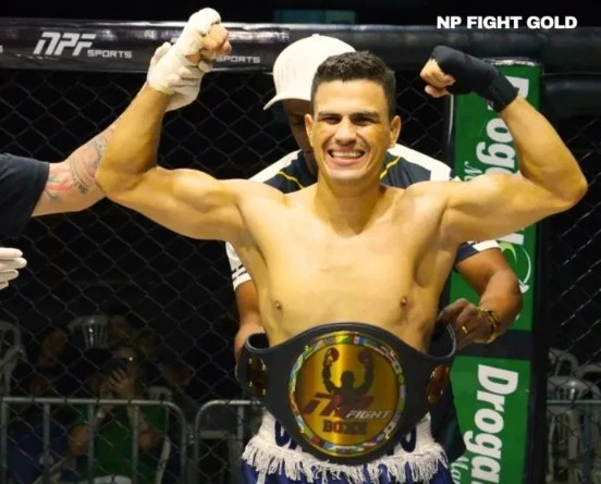 NP FIGHT 20: Laysson Canhoto nocauteia Roberto Bahiano no 1º round e mantém&nbsp;cinturão