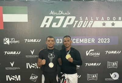 Última competição de 2023: Marcondes Bastos conquista ouro No-Gi e bronze com Kimono no AJP Tour em&nbsp;Salvador/BA