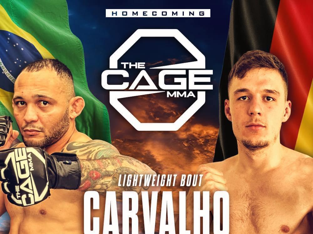 Após 3 anos longe do octógono, Gerson Carvalho retorna ao MMA no The Cage MMA na Alemanha; saiba&nbsp;mais