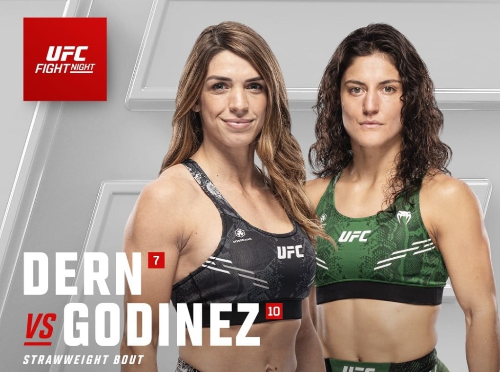 Mackenzie Dern enfrenta Lupita Godinez no UFC On ABC&nbsp;7