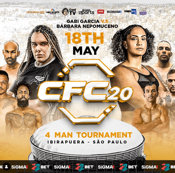 Centurion FC 20: Gabi Garcia e Barbara Nepomuceno fazem revanche por cinturão em São Paulo; confira o card&nbsp;completo