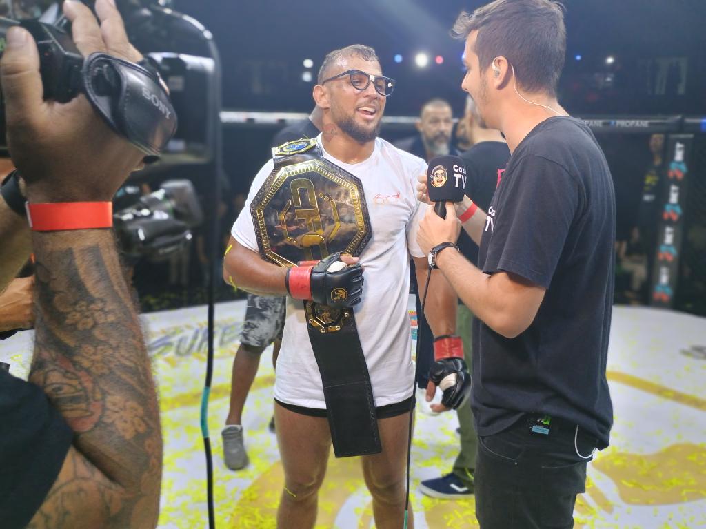 Centurion FC 20: Lucas Marques vence GP, Buakaw dá show e Eduardo Bebezão conquista cinturão dos&nbsp;pesados