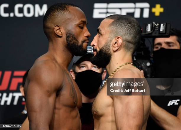 Leon Edwards defende cinturão dos meio-médios em revanche com Belal Muhammad na luta principal do UFC&nbsp;304