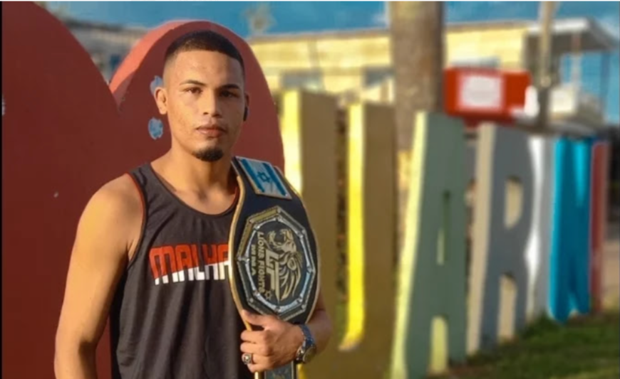 Conheça Ivan “Drago”, promessa do MMA que defende a bandeira de Uarini/AM e sonha em ser campeão do&nbsp;UFC