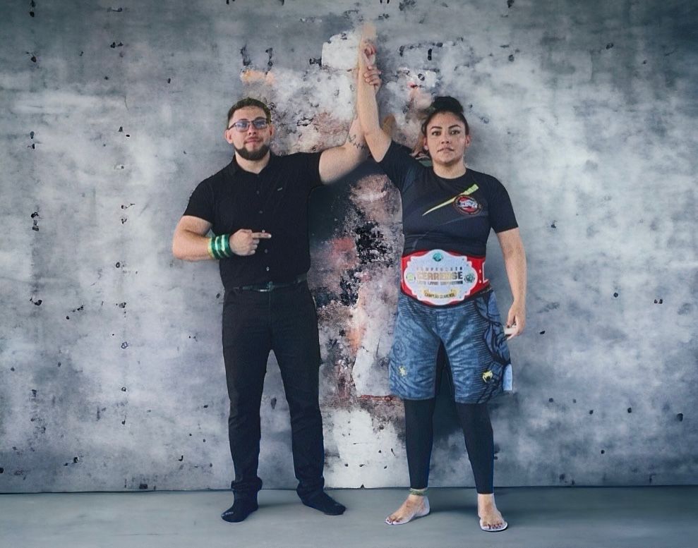 Promessa cearense, Quitéria Magalhães comenta conquista do bicampeonato estadual de Luta Livre&nbsp;Esportiva