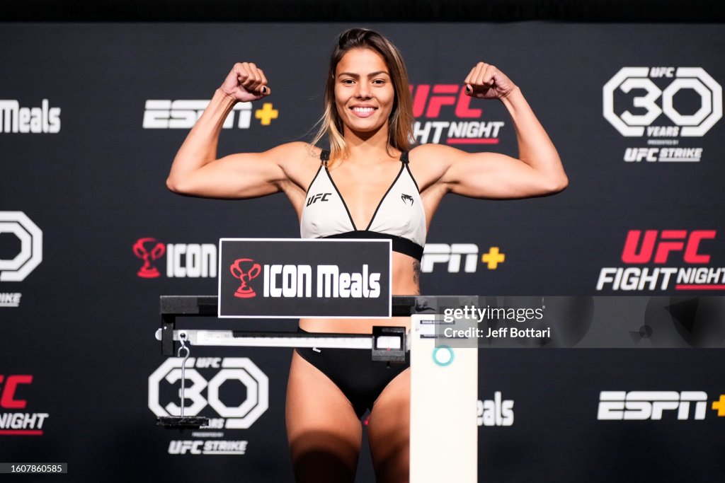 Luana Santos enfrenta Mariya Agapova no UFC&nbsp;Denver