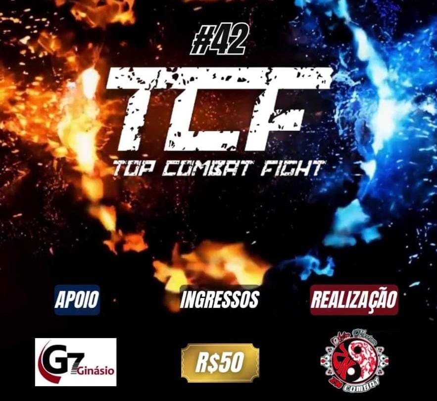 Top Combat Fight realiza edição 42 no próximo sábado em São&nbsp;Paulo