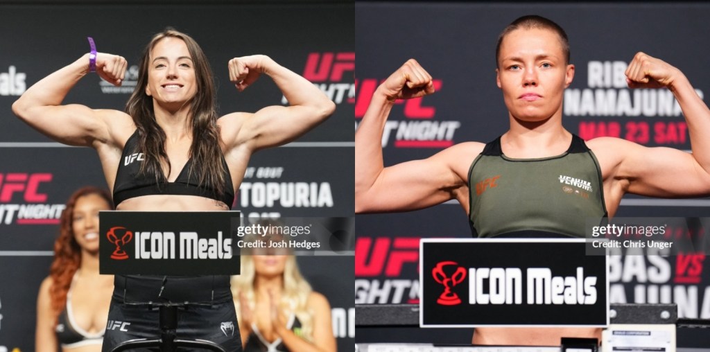 Maycee Barber enfrenta Rose Namajunas na luta principal do UFC&nbsp;Denver