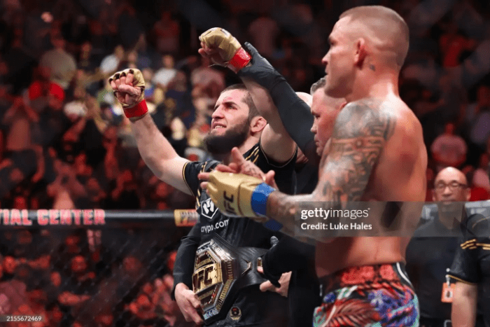 UFC 302: Islam Makhachev finaliza Dustin Poirier e mantém cinturão peso-leve; confira os resultados&nbsp;completos