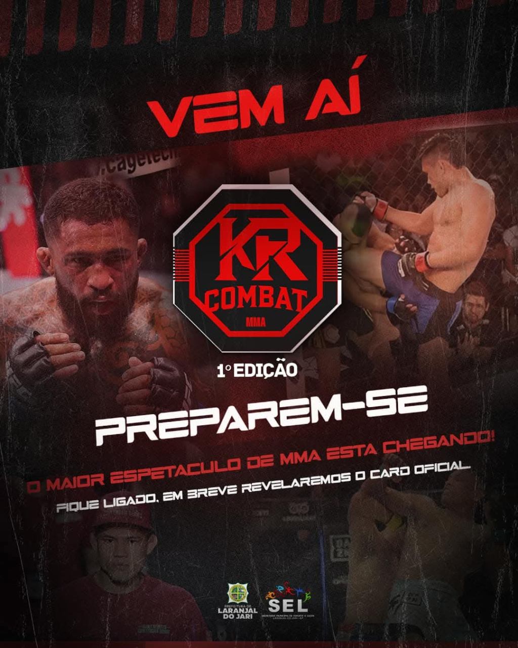 KR Combat MMA 1 – Ex-lutador do UFC realizará evento em Laranjal do Jari/AP em&nbsp;maio