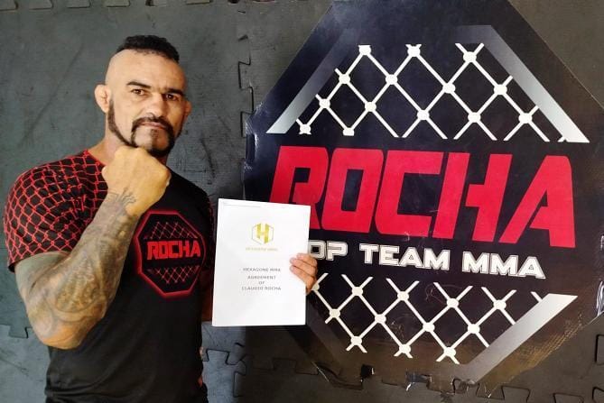 Claudio Rocha enfrenta Gregory Bouchelaghem no Hexagone MMA 29 na França em&nbsp;Junho