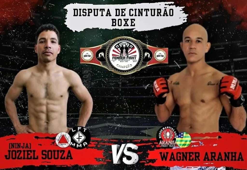 Wagner Aranha disputa cinturão do Fender Fight Championship em Araguari/MG em&nbsp;abril