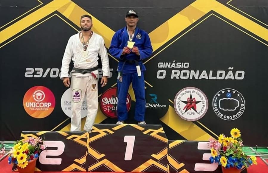 Gibson Santos brilha e conquista ouro no Campeonato Paraibano De&nbsp;Jiu-Jitsu