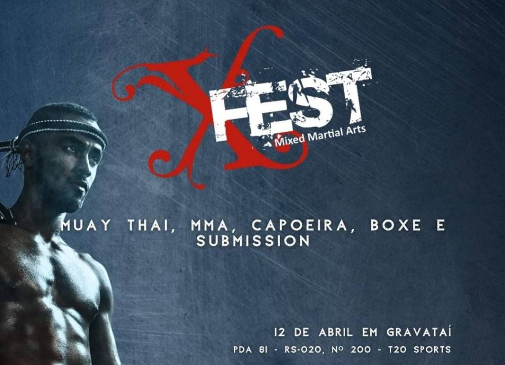 X-Fest MMA 21 terá card com lutas em diversas modalidades no início de abril em&nbsp;Gravataí/RS