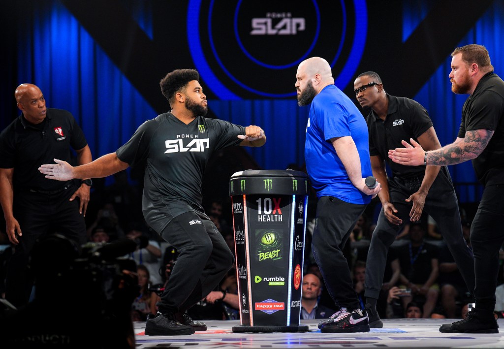 Power Slap 12 será transmitido ao vivo no YouTube do UFC Brasil na próxima&nbsp;sexta-feira