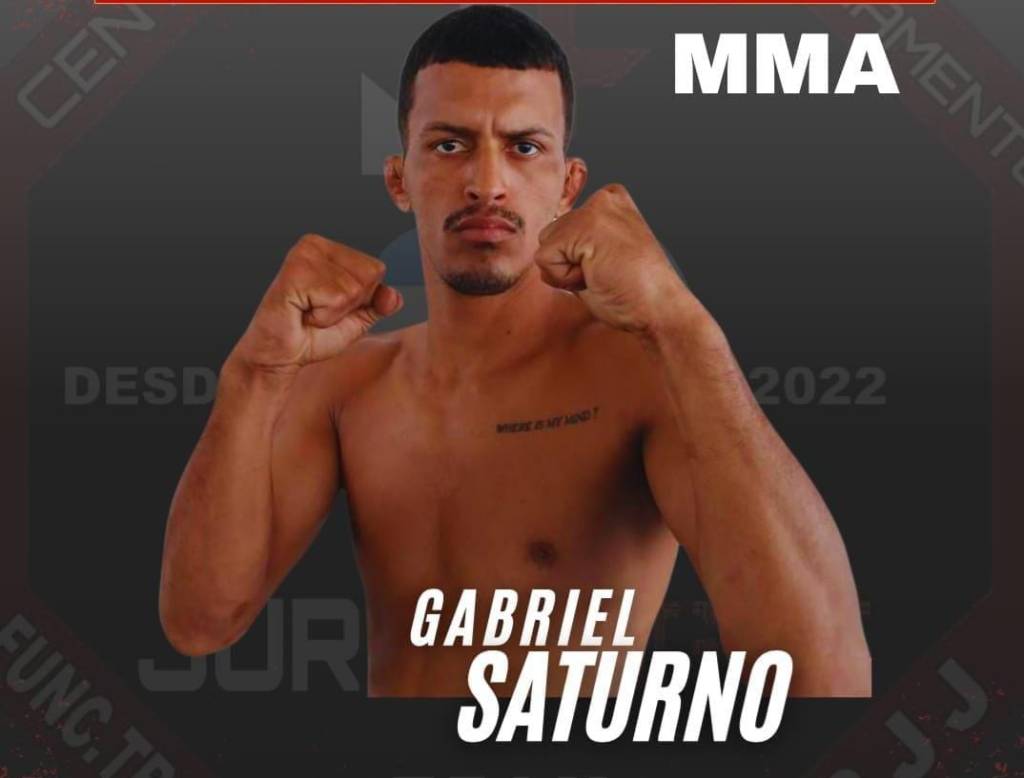 Gabriel Saturno estreia no MMA Profissional no card do Juruti Fight 1 no próximo fim de semana em&nbsp;Juruti/PA