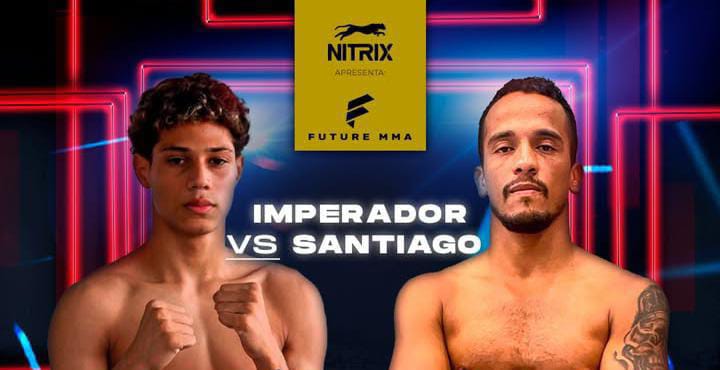 Future FC 15: Ederson Santiago encara prospecto invicto Adriano ‘Imperador’ na luta principal no próximo sábado em Goiânia/GO; confira o card&nbsp;completo
