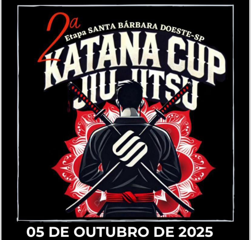 Katana Cup Jiu-Jitsu: Segunda etapa acontece no início de outubro em Santa Barbara d’Oeste/SP