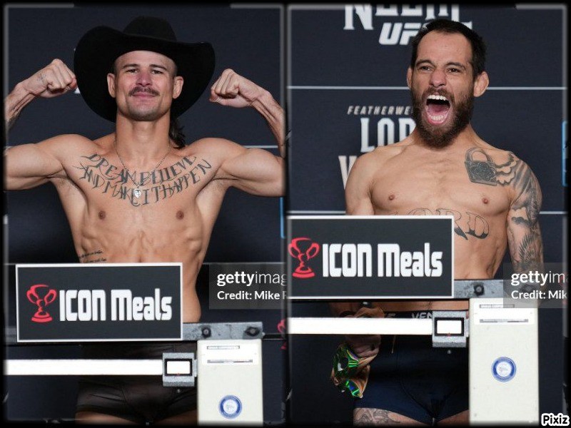 UFC Fight Night 259 – Noche UFC: Lopes vs. Silva -Pesagem: Diego Lopes e Jean Silva batem peso e confirmam luta principal; confira os resultados&nbsp;oficiais