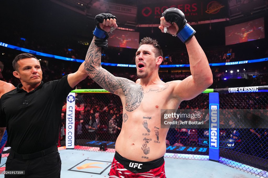 UFC Fight Night 262: Brendan Allen surpreende e supera Reinier De Ridder após interferência do corner; 3 de 5 brasileiros vencem em&nbsp;Vancouver