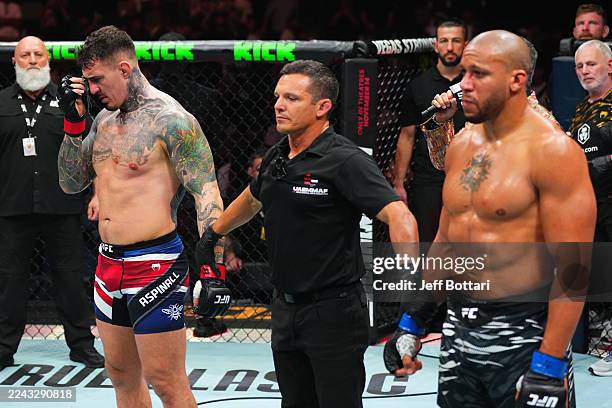 UFC 321: Aspinall vs. Gane termina sem resultado; Dern vence Jandiroba pela segunda vez e conquista cinturão&nbsp;peso-palha