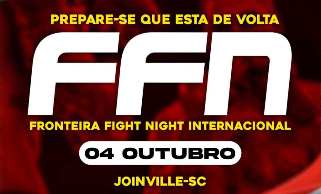 Fronteira Fight Night 4: Fernando Gomes e Davi ‘Pitbull’ disputam cinturão dos médios neste sábado em Joinville/SC; confira o card&nbsp;completo