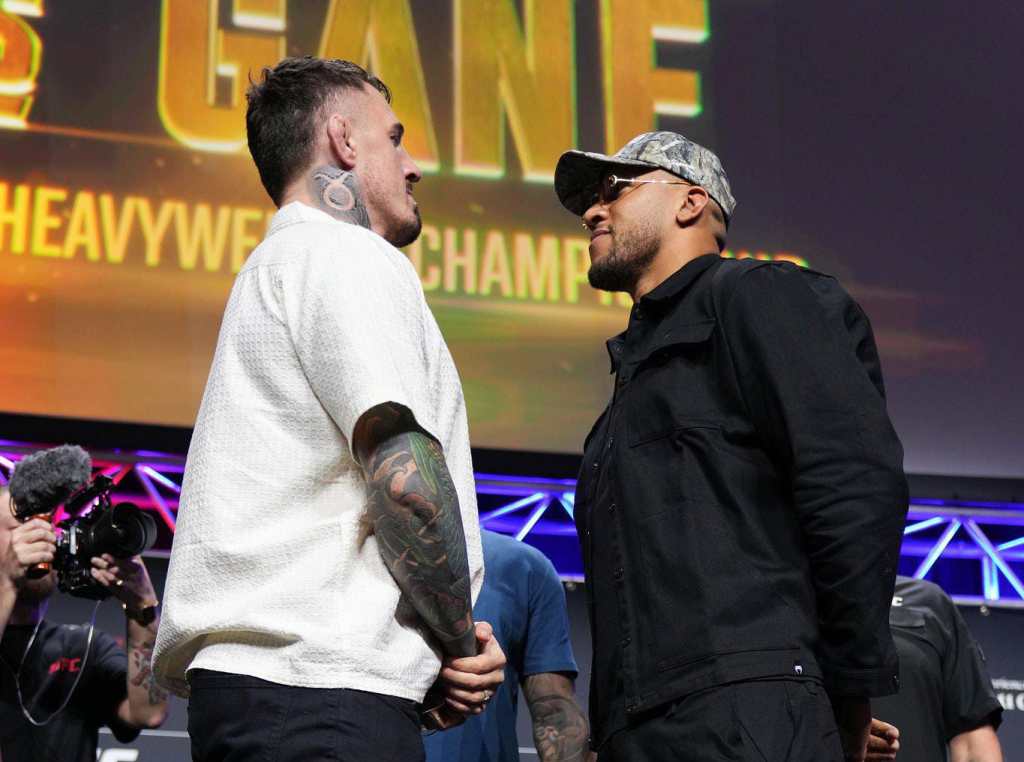 UFC 321: Aspinall vs. Gane pelos cinturão peso pesado – Dern vs. Jandiroba 2 pelo cinturão peso-palha e mais quatro atletas brasileiros em&nbsp;ação