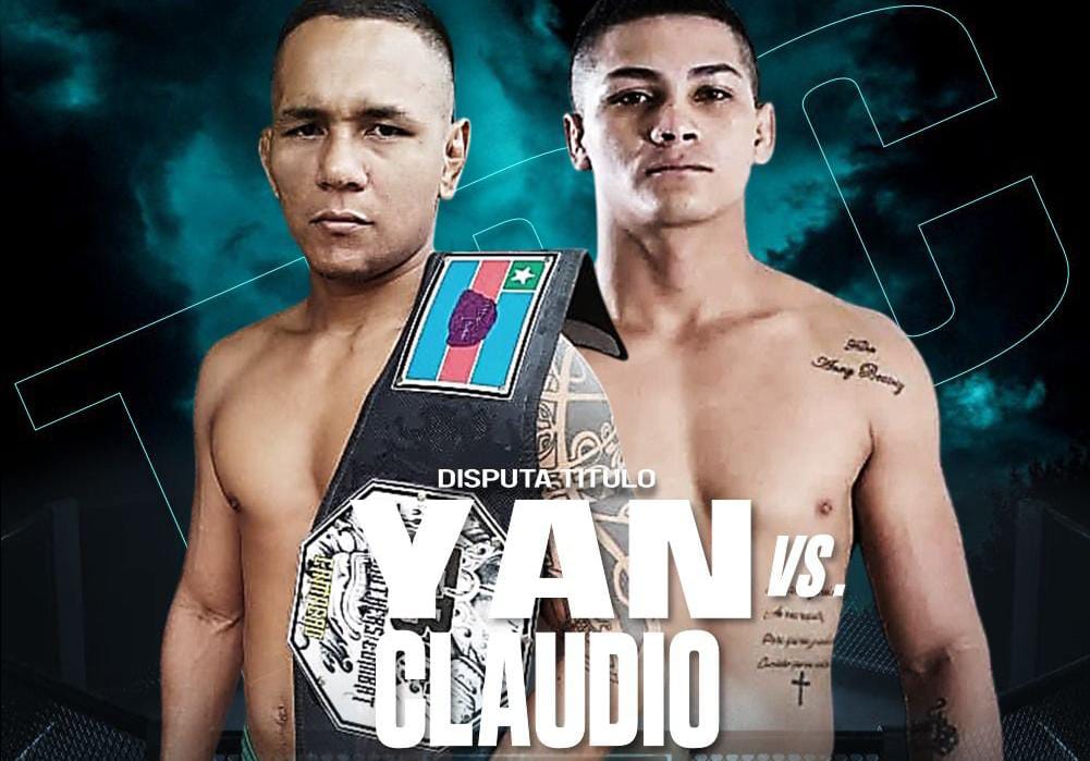TBC 3: Claudio ‘Pitbull’ enfrenta Yan Ferraz pelo cinturão peso-mosca no início de dezembro em&nbsp;Itacoatiara/AM
