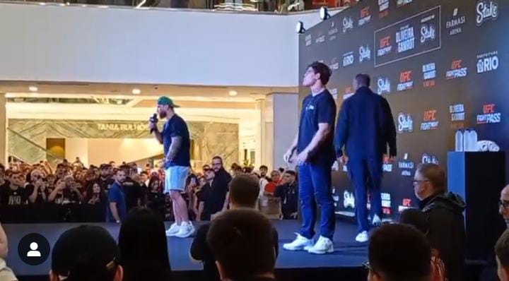 [VÍDEO] Meet & Great com Caio Borralho e Jean Silva no Barra Shopping no Rio de&nbsp;Janeiro/RJ