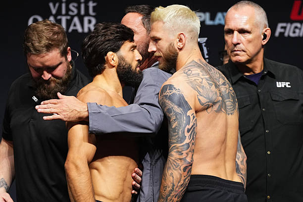 UFC Qatar – Pesagem: Arman Tsarukyan e Dan Hooker vencem a balança e confirmam luta principal; confira os&nbsp;resultados