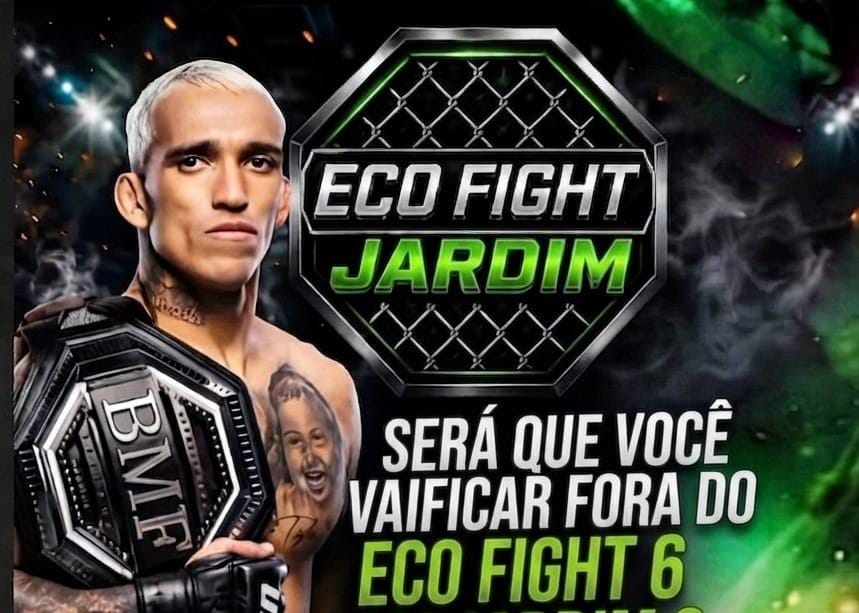 Eco Fight realiza sexta edição em Jardim (MS) com apoio da prefeitura e presença de Charles do&nbsp;Bronxs